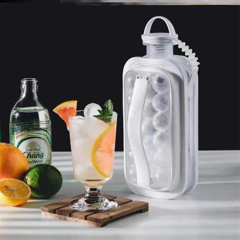 Large Ice Ball Maker Silicone  - đánh giá và giá Ice Mold Sphere