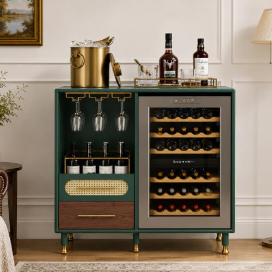 Bar Cabinet with Mini Fridge S - đánh giá và giá Home Bar And Fridge