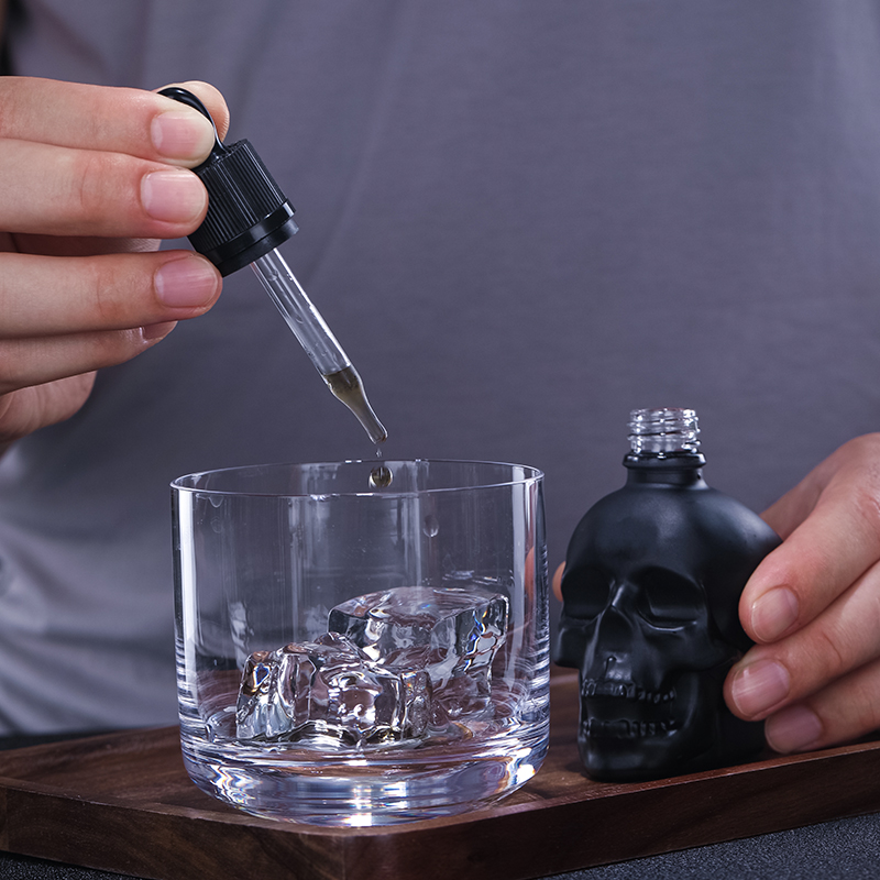Glass Spray Bitter Dropper Bot - đánh giá và giá Bitters Bottle Set