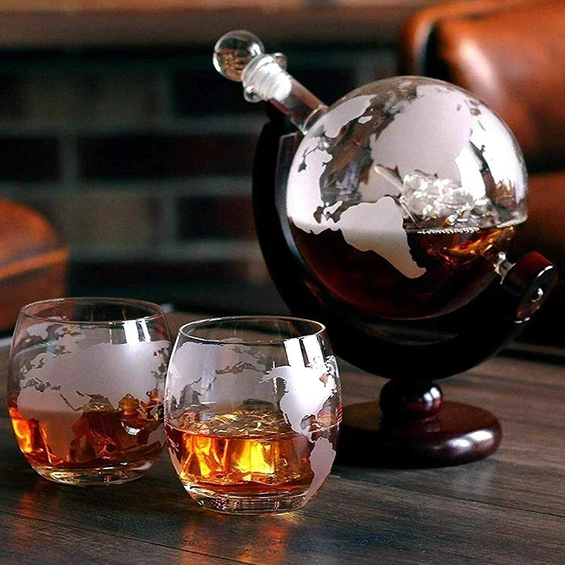 Creative Globe Decanter Set wi - đánh giá và giá Decanter Globe Set