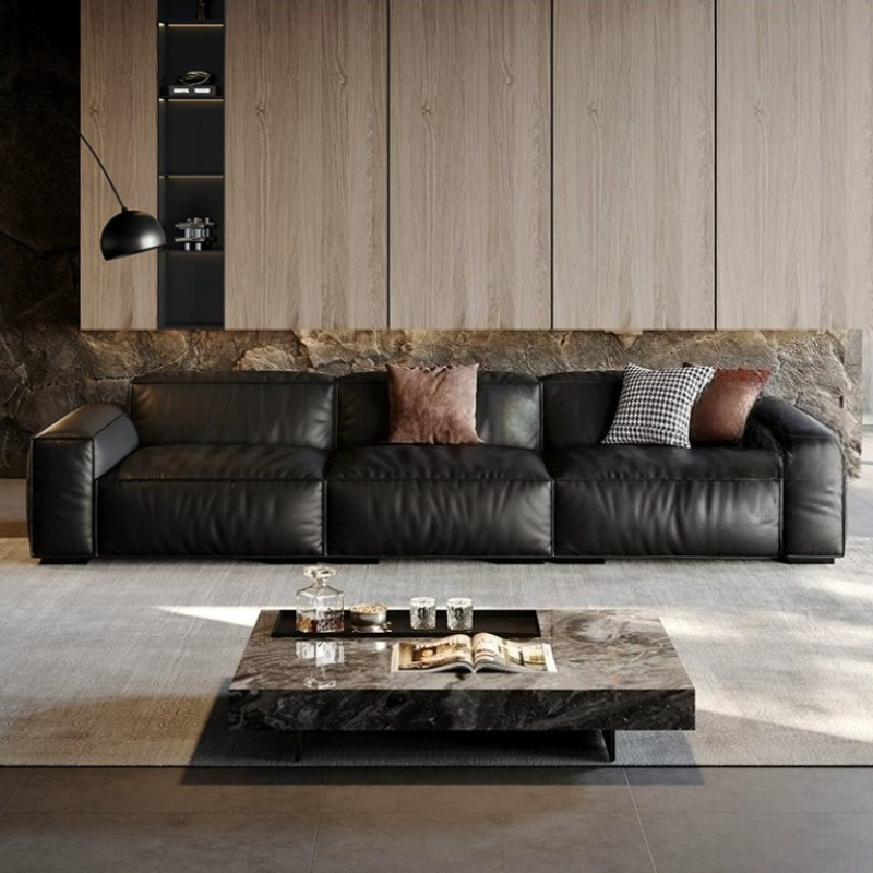 Leather Black Luxury Sofas Bar - đánh giá và giá Home Barcelona