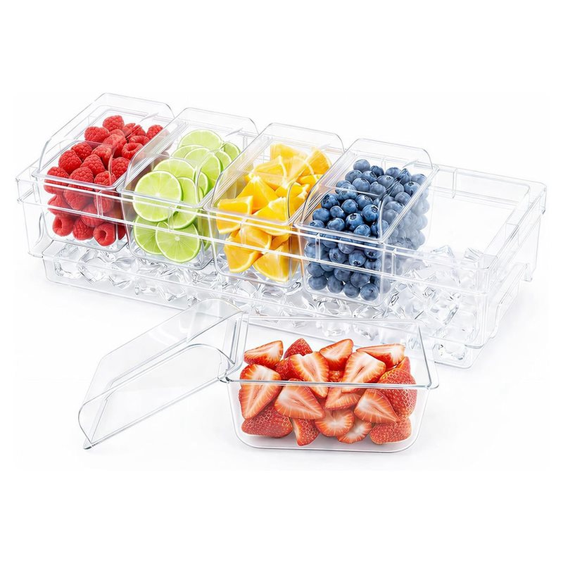 A27F-For Bar Supplies Taco For - đánh giá và giá Garnish Tray Set