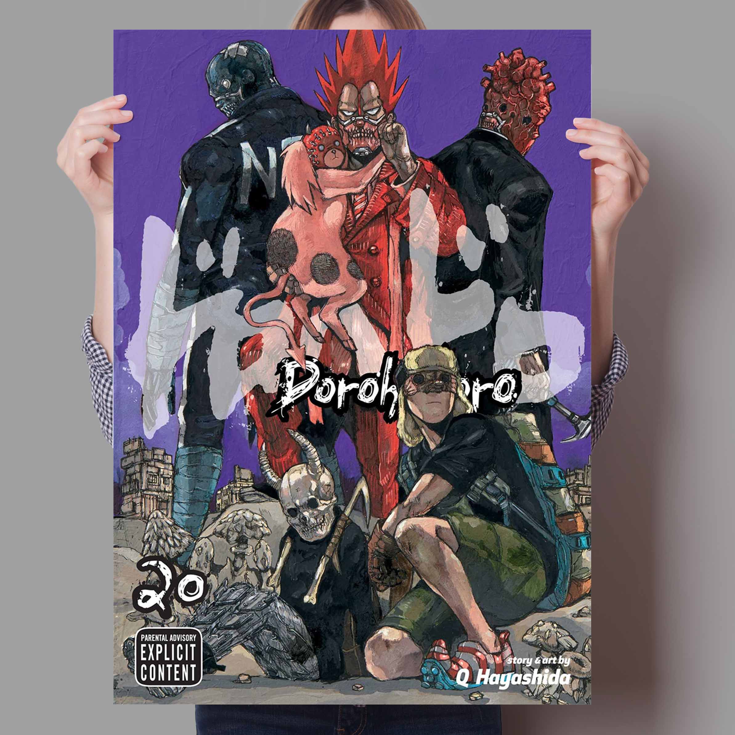 Anime Vintage Dorohedoro Poste - đánh giá và giá Home Bar Lounge