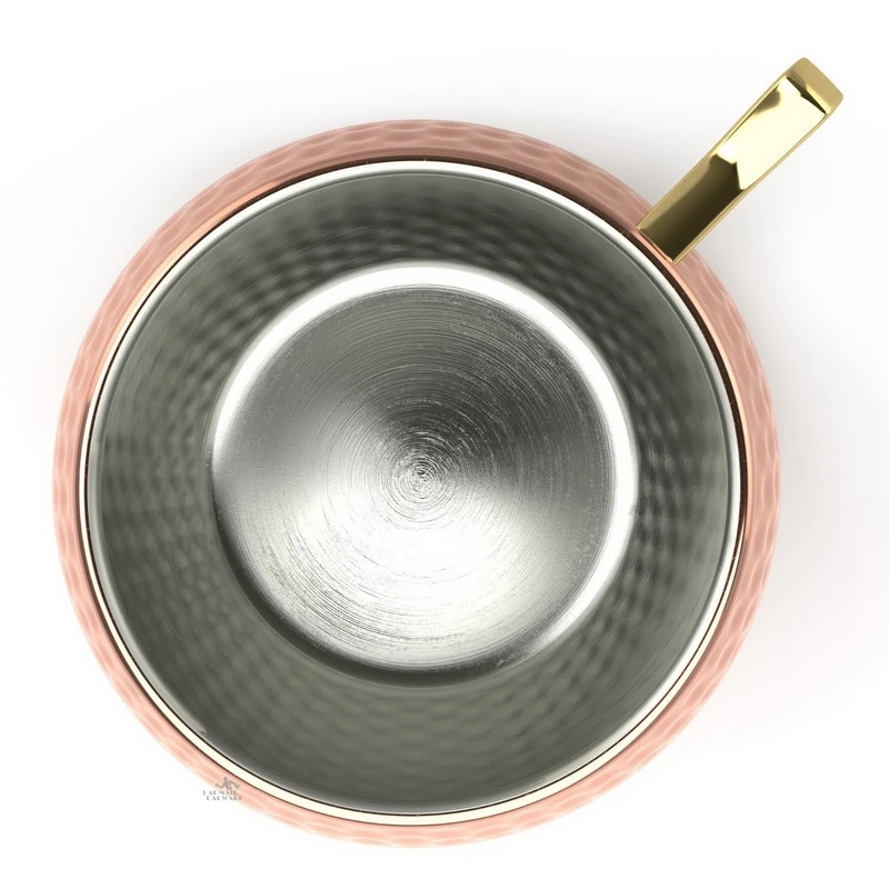 8pcs Hammered Moscow Mule Copp - đánh giá và giá Mule Copper Mug