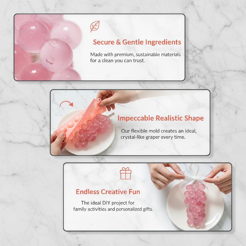 Silicone Grape Ball Molds Easy - đánh giá và giá Ice Mold Sphere