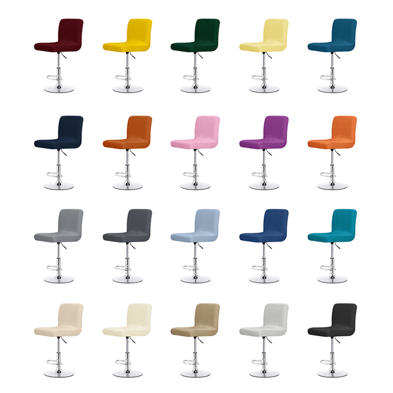 Velvet Solid Color Chair Cover - đánh giá và giá Home Bar Lounge