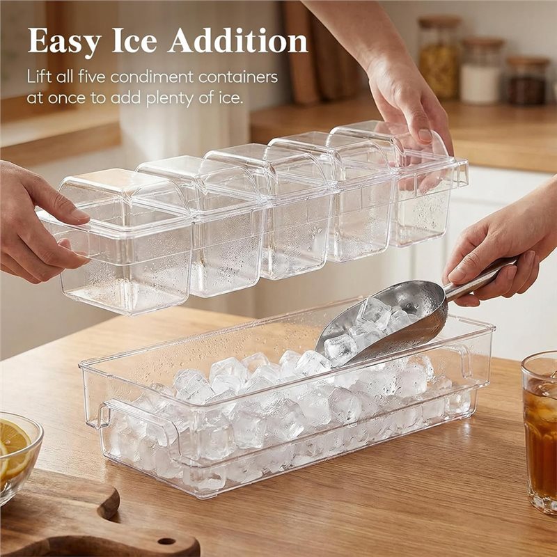 PHFU-Taco For Bar Serving Set  - đánh giá và giá Garnish Tray Set